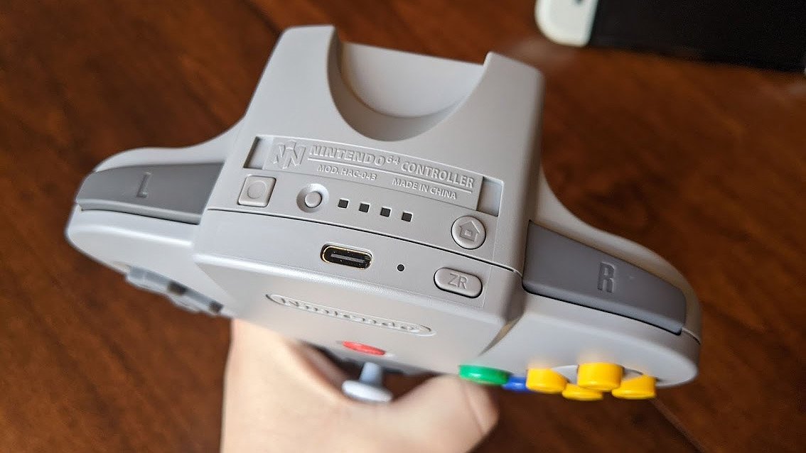 N64 Controller Nintendo Switch Top