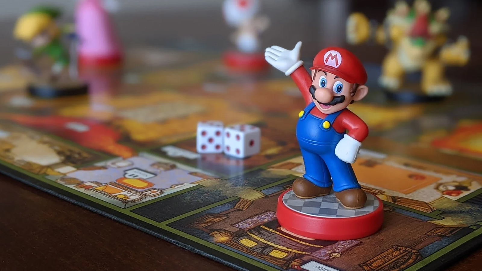 Mario Amiibo On Board Game