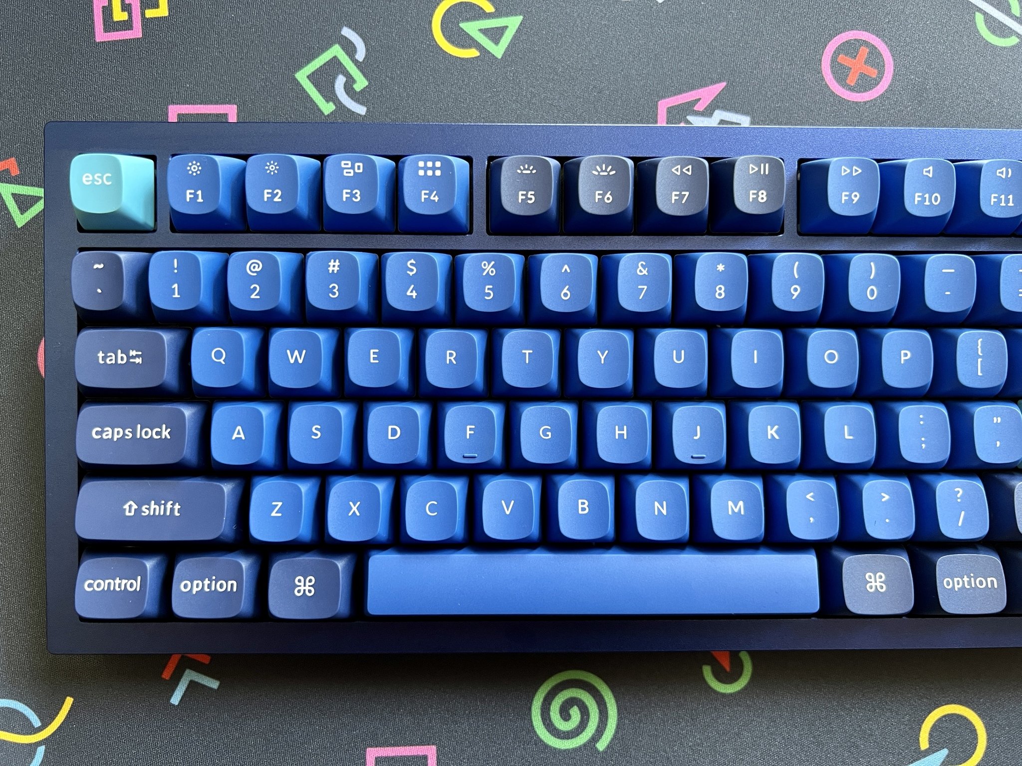 Keychron Q3 Navy Blue Keys