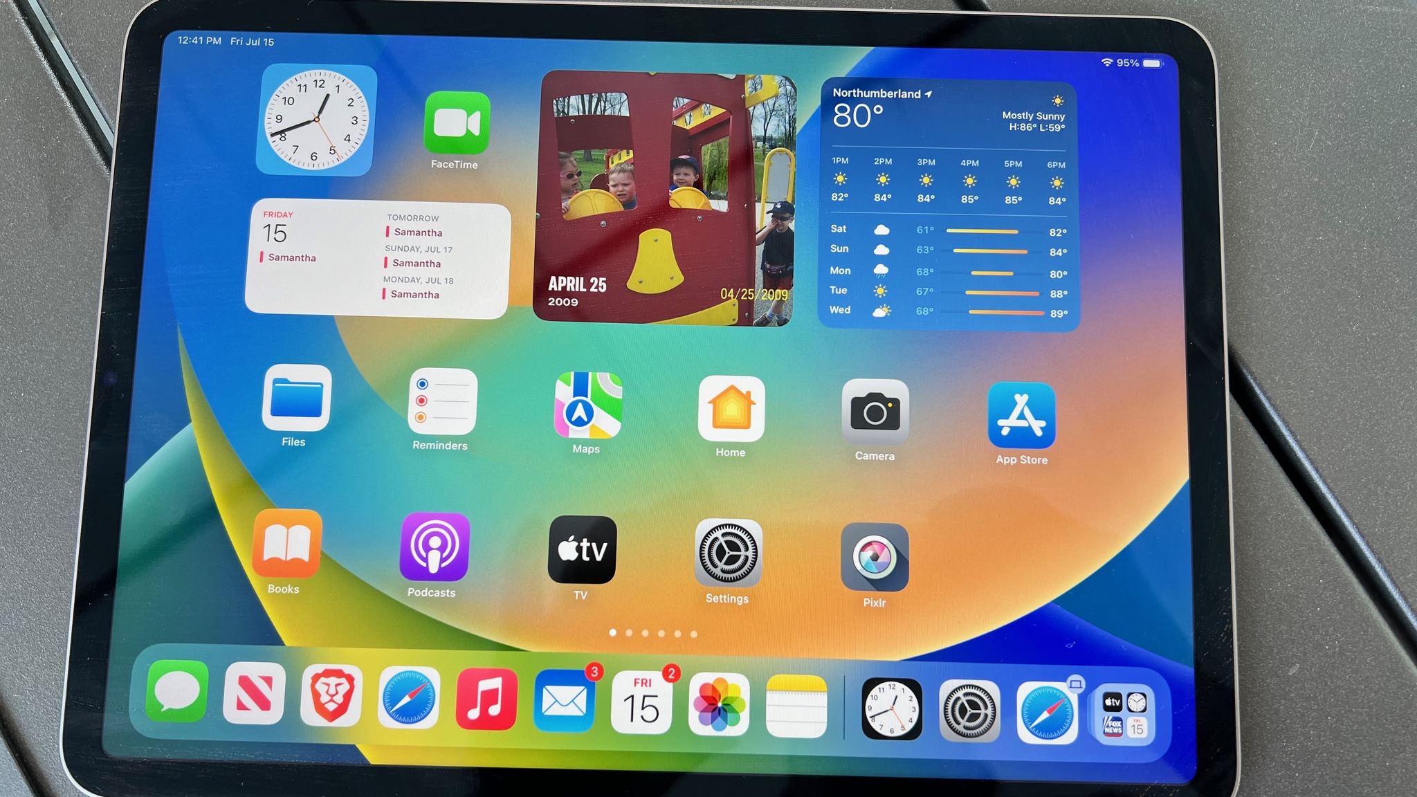 Vista previa de iPadOS 16