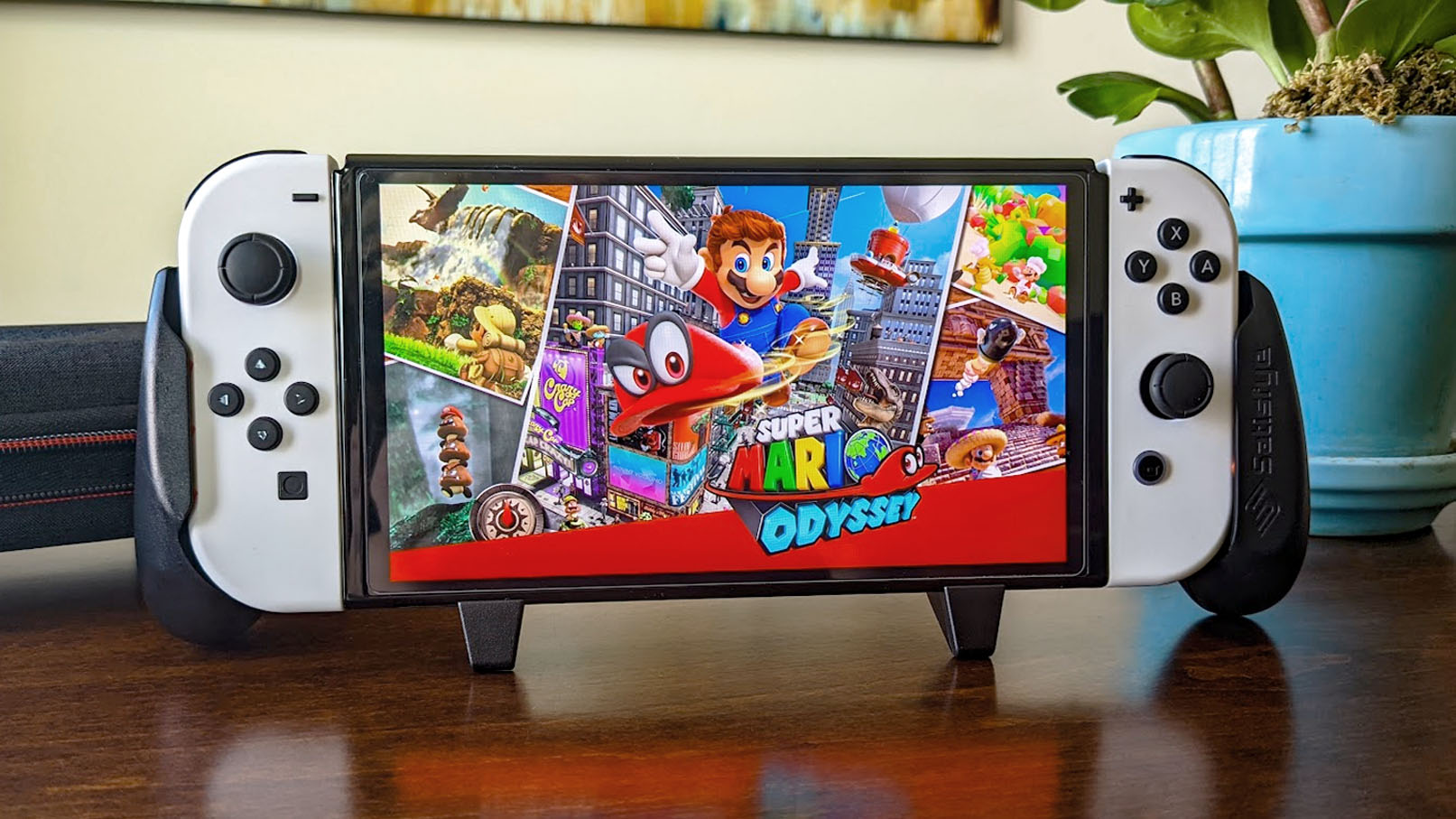 Satisfye Zengrip Pro Slim Bundle Switch Oled Super Mario Odyssey