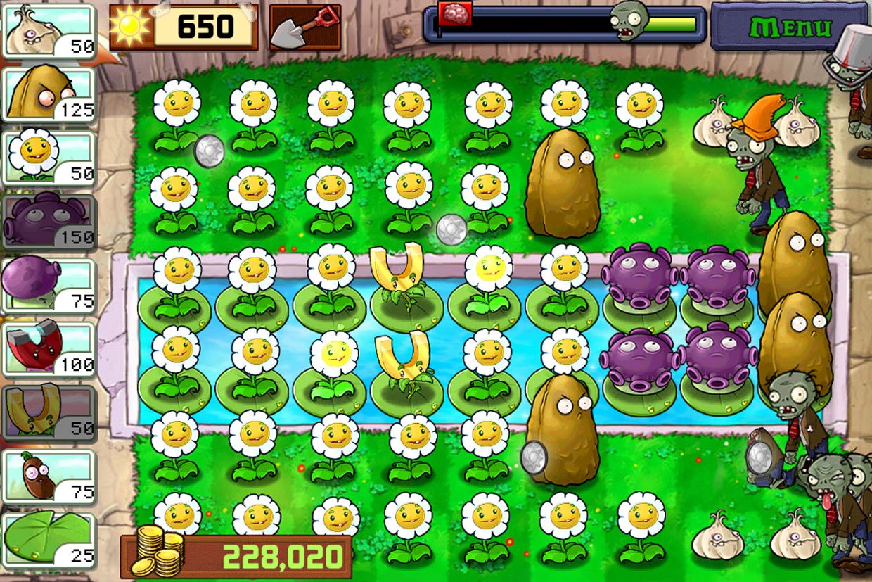 fastest way to earn money in plants vs zombies iphone