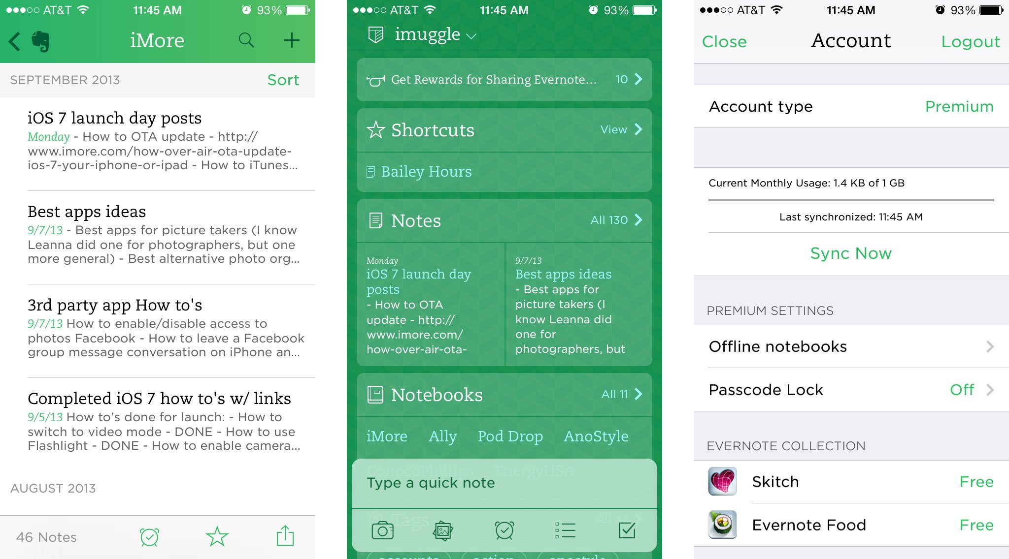 Image result for Evernote ios and android