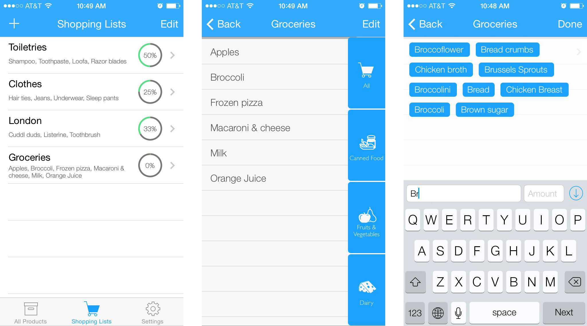 45 Best Pictures Grocery List App Shared : Best shopping and grocery list apps for iPhone: Pushpins ...