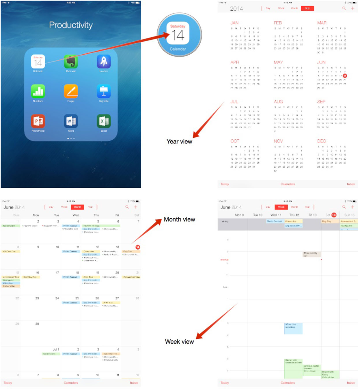 How to switch calendar views on your iPhone or iPad | iMore