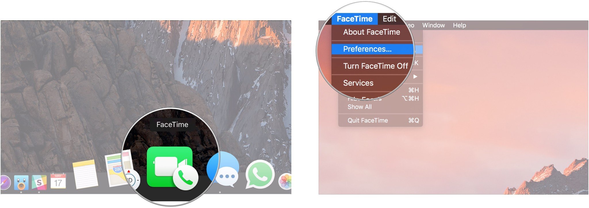 How do you set up FaceTime?
