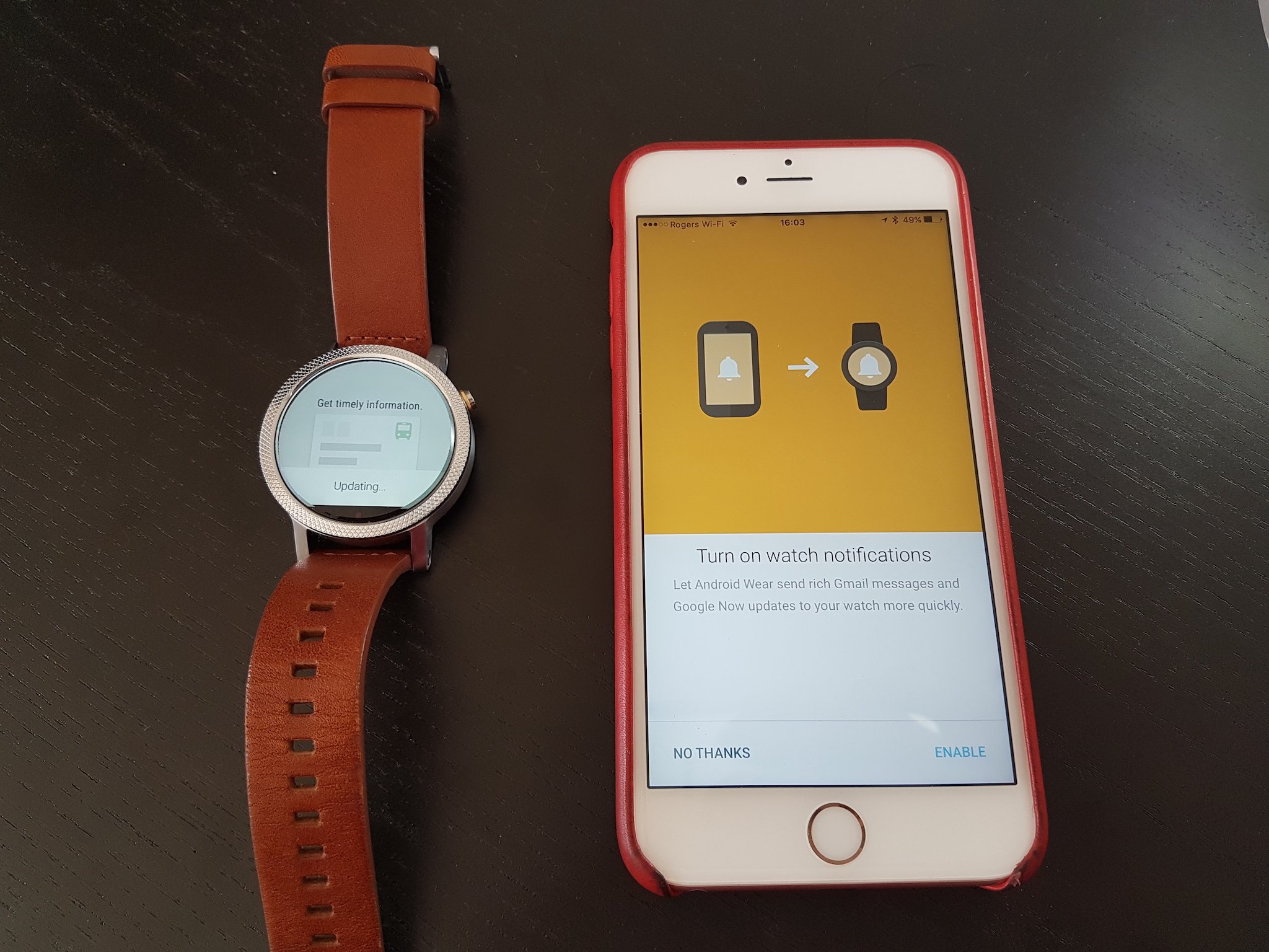 android wear iphone 3