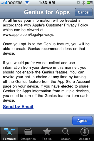 iPhone 3.1: Genius Apps 3