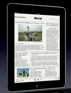 New York Times for iPad