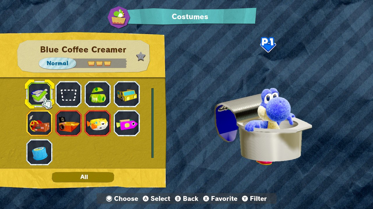 How To Collect Every Costume In Yoshi S Crafted World Imore