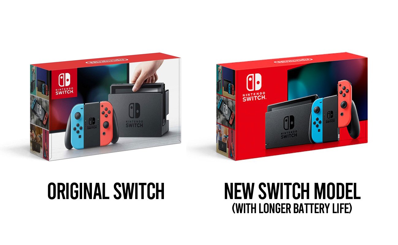New Nintendo Switch Model With Longer Battery Life Has Different