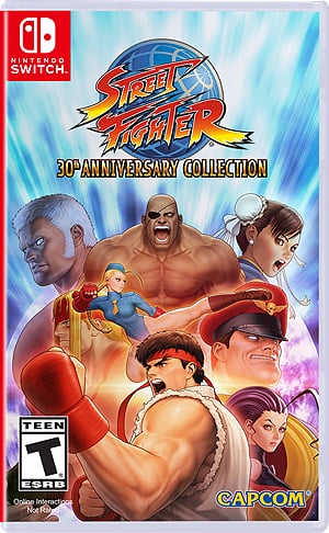 Street Fighter 30th Anniversary Collection Nintendo Switch Case