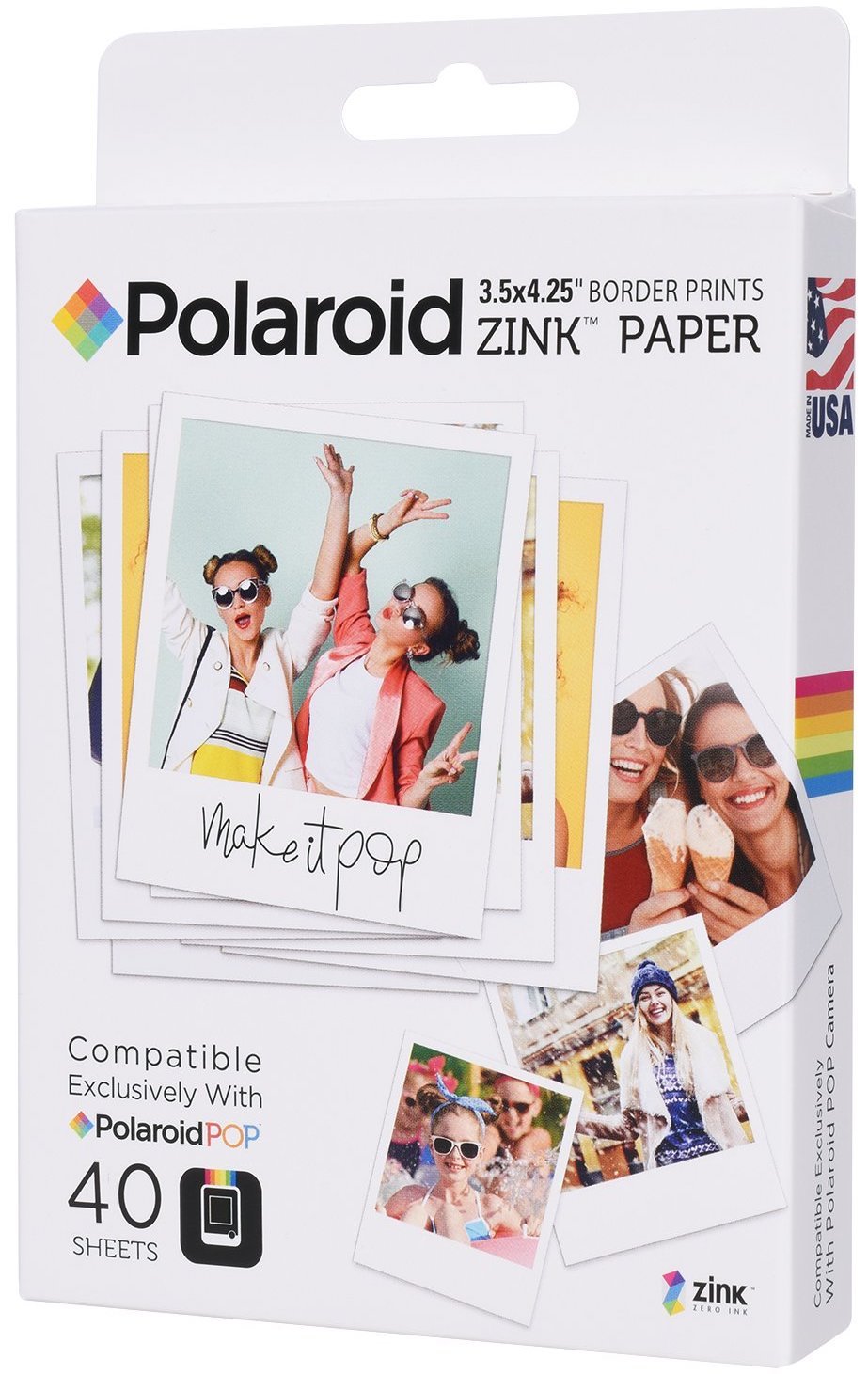 Бумага Polaroid Pop ZINK
