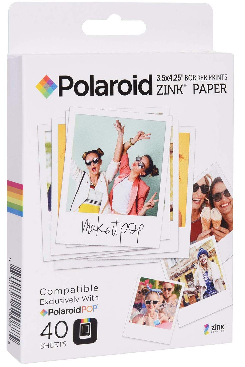 Цинковая бумага polaroid