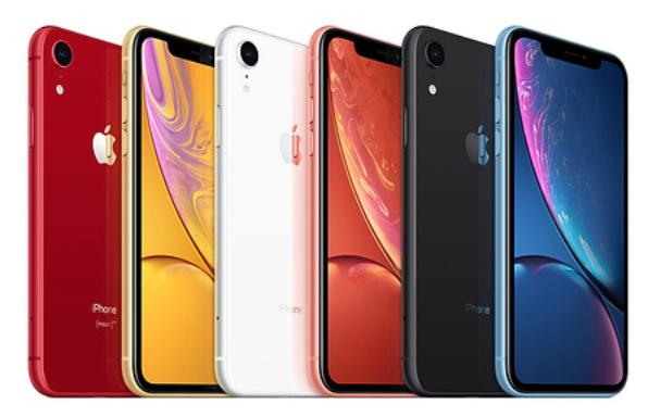 iPhone XR color lineup