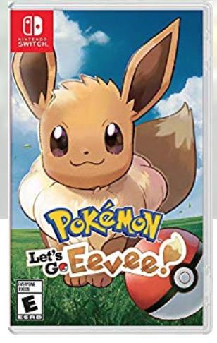 Pokemon Let's Go, Eevee box cover