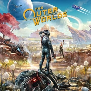 The Outer Worlds box art