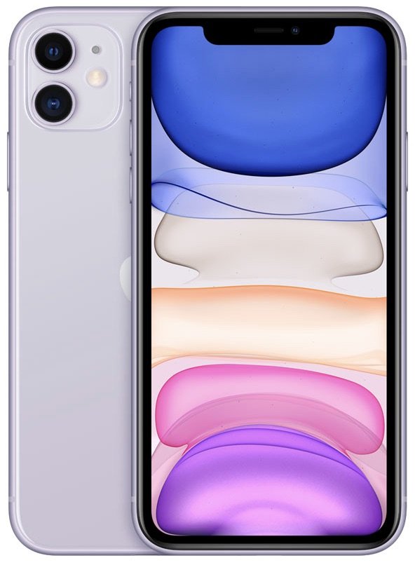 iPhone 11 in Lavender