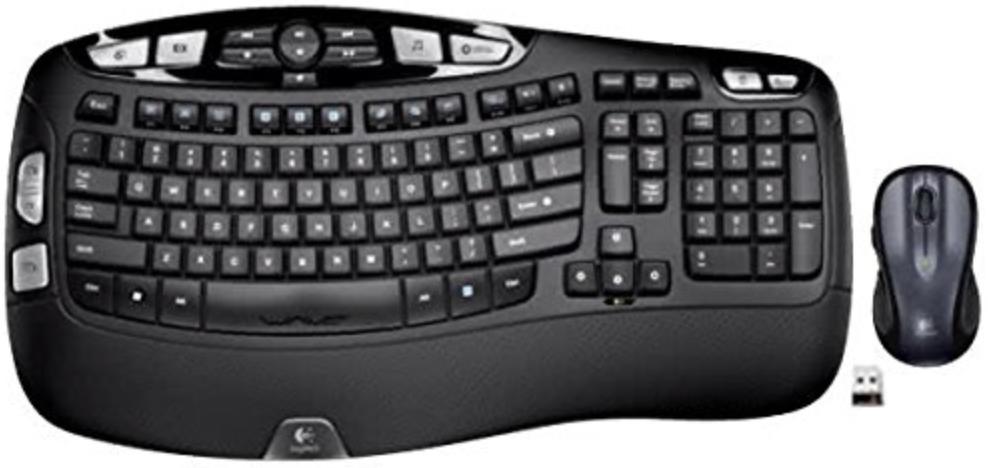 Logitech MK550 Wireless Wave Keyboard and mouse