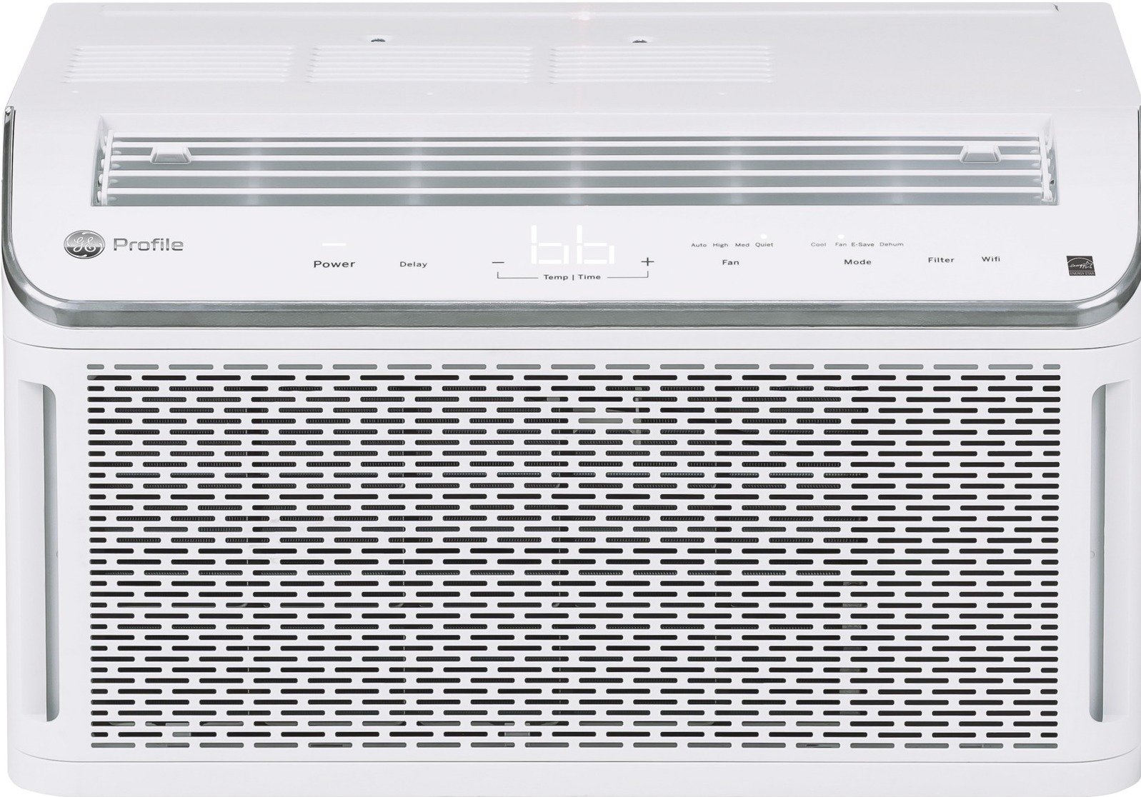 GE profile PHC06LY window air conditioner on a white background