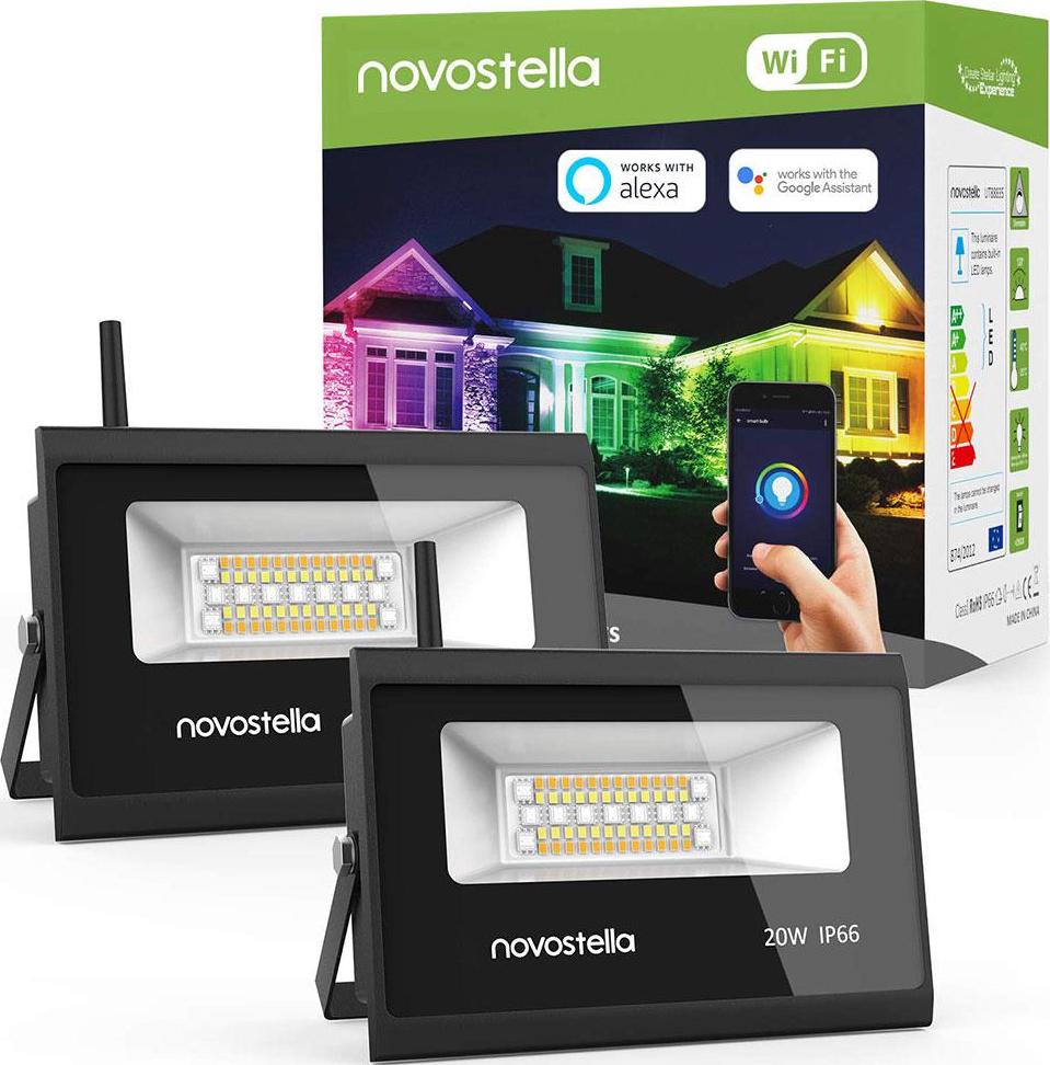Novostella Smart Led Floodlight 2-Pack
