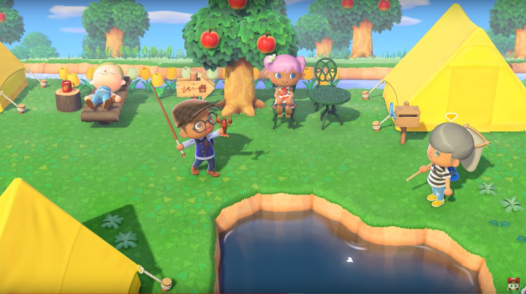 Animal Crossing New Horizons Multijugador local