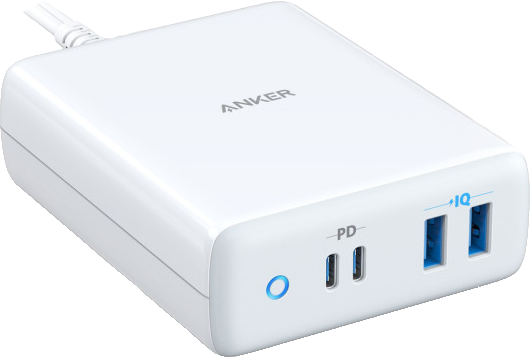 Anker Powerport 4 Desktop Charger Render
