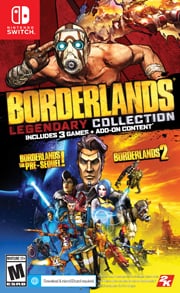 Borderlands Legendary Collection Box Art Nintendo Switch