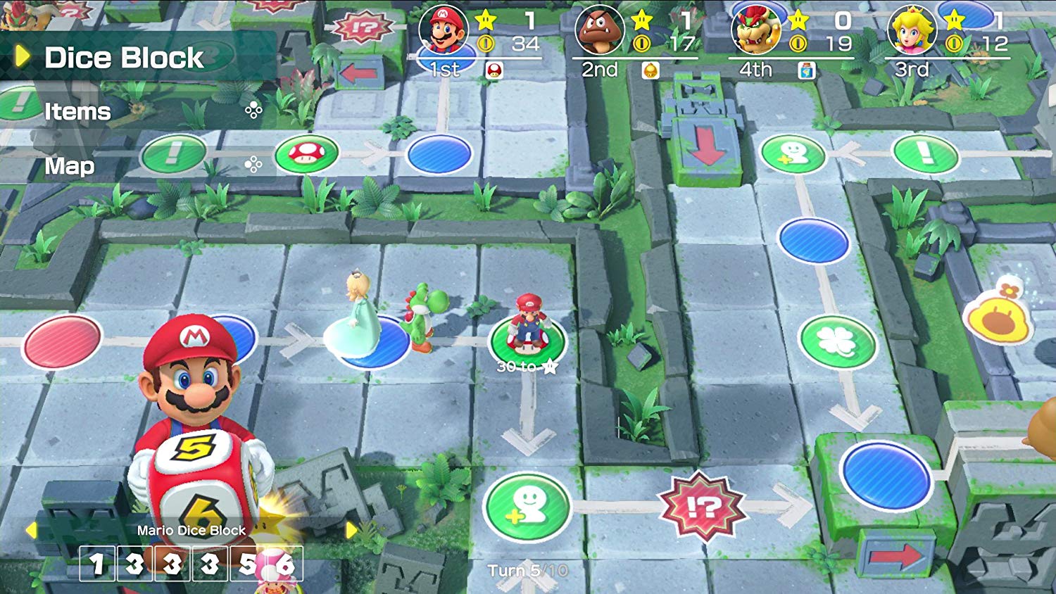 Super Mario Party Dice Block