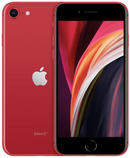 iPhone SE 2020 Produit Rouge     