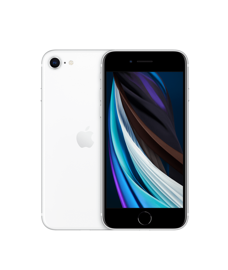 iPhone SE 2020 in white