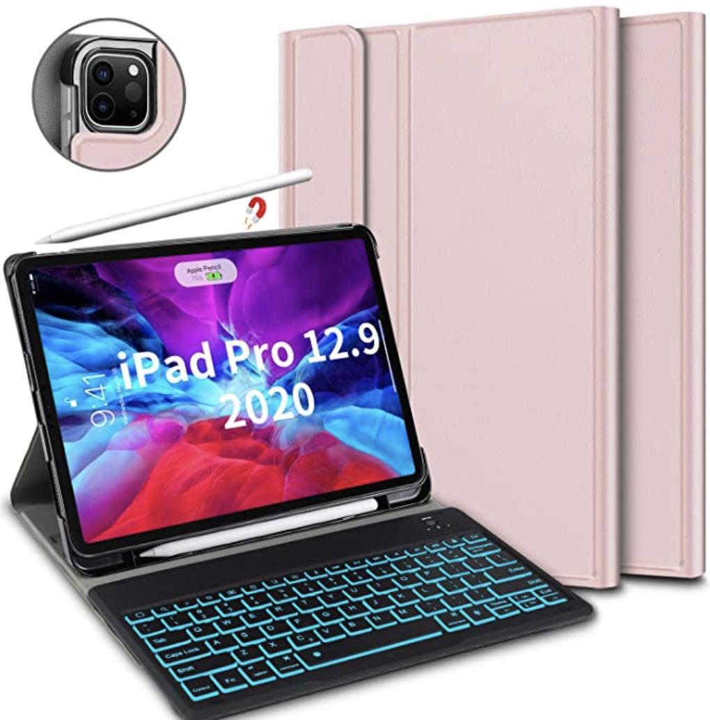 Luibor Keyboard Case for iPad Pro 12.9-inch 2020