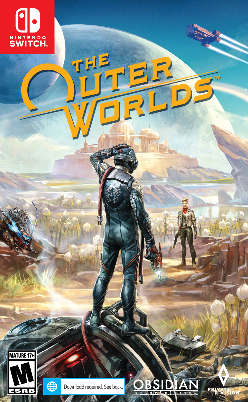 The Outer Worlds Box Art Switch