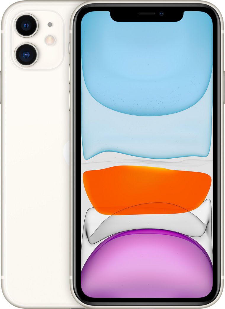 iPhone 11 in white