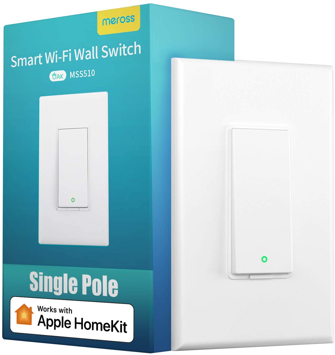 Meross Smart Wifi Wall Switch MSS510HK