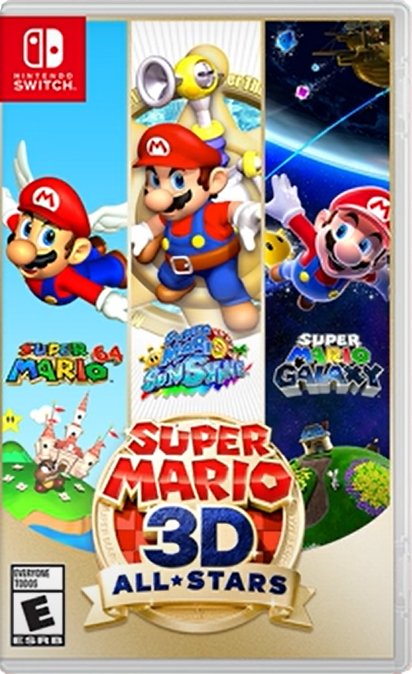 Super Mario 3d All Stars Box Art