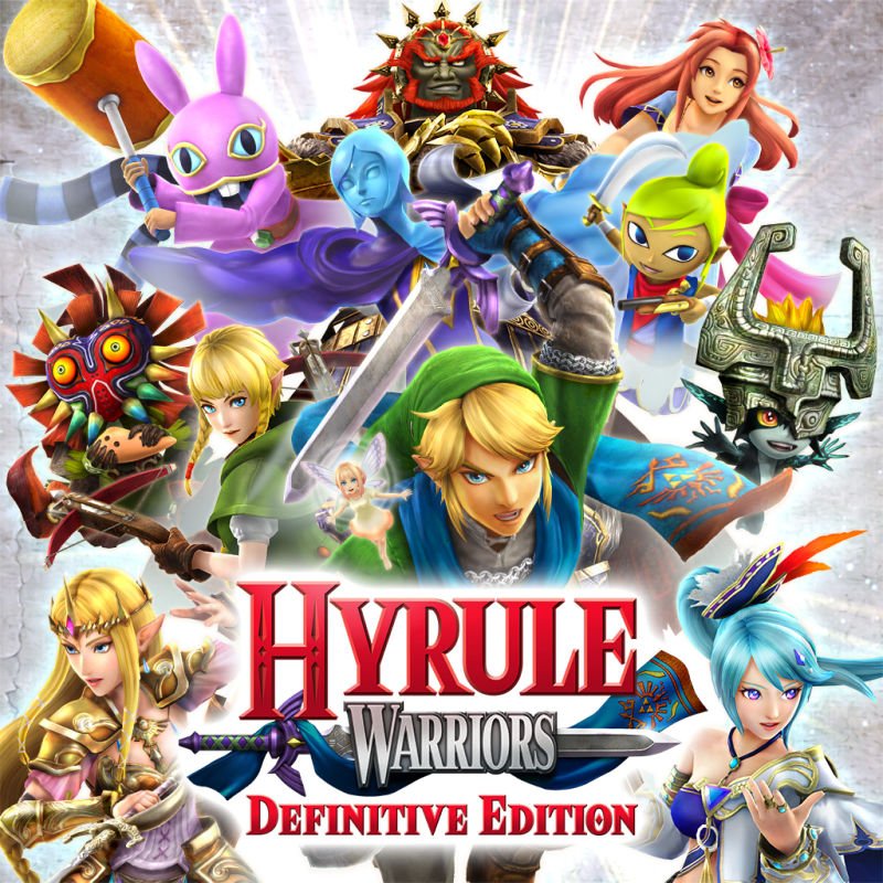 Hyrule Warriors Definitive Edition Nintendo Switch Front Cover