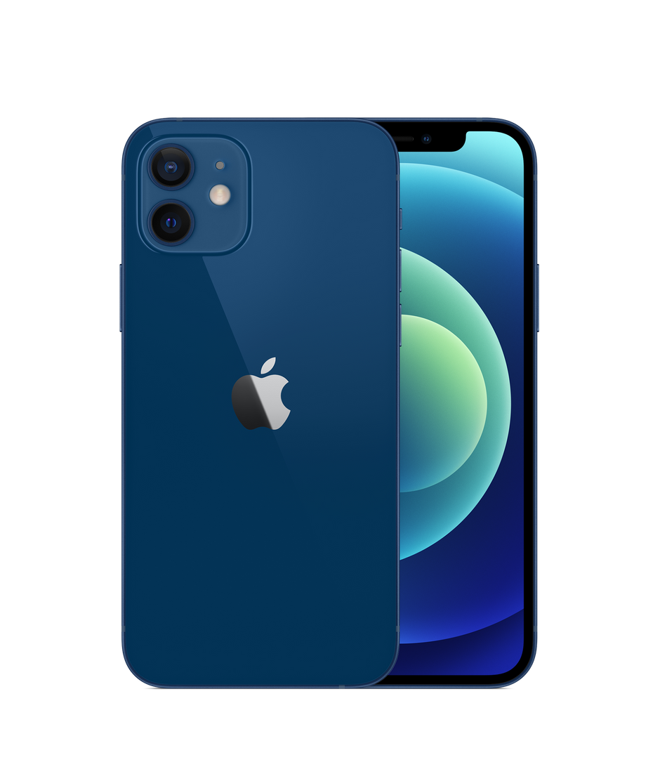 iPhone in blue