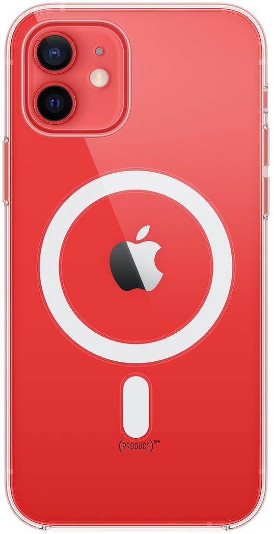 Iphone 12 Red Clear