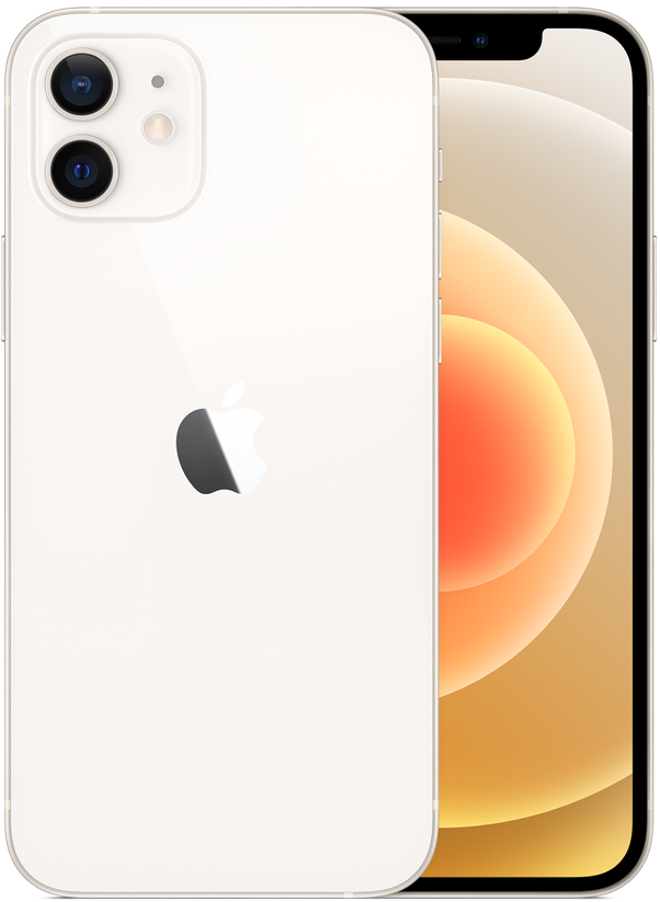 iPhone 12 in white
