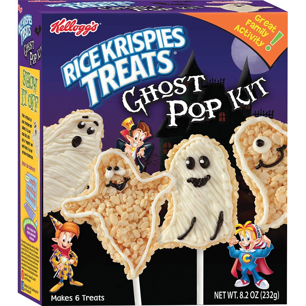 Kelloggs Rice Krispies Treats Ghost Pop Kit