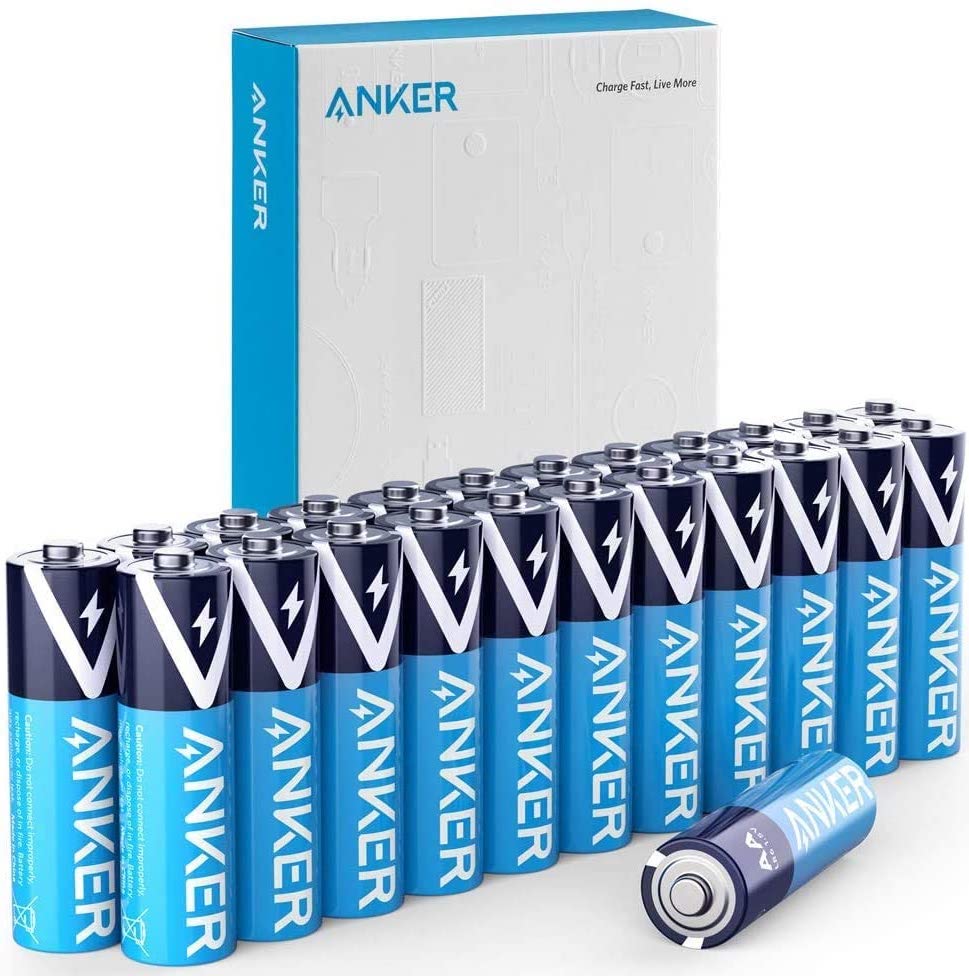 Anker Alkaline Aa Batteries 24 Pack Render