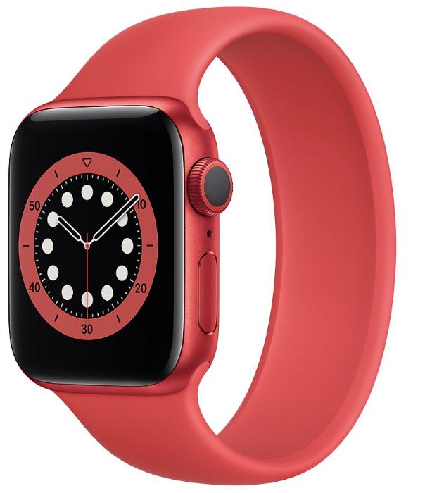 Apple Watch Product Red Solo Loop Render Cropped