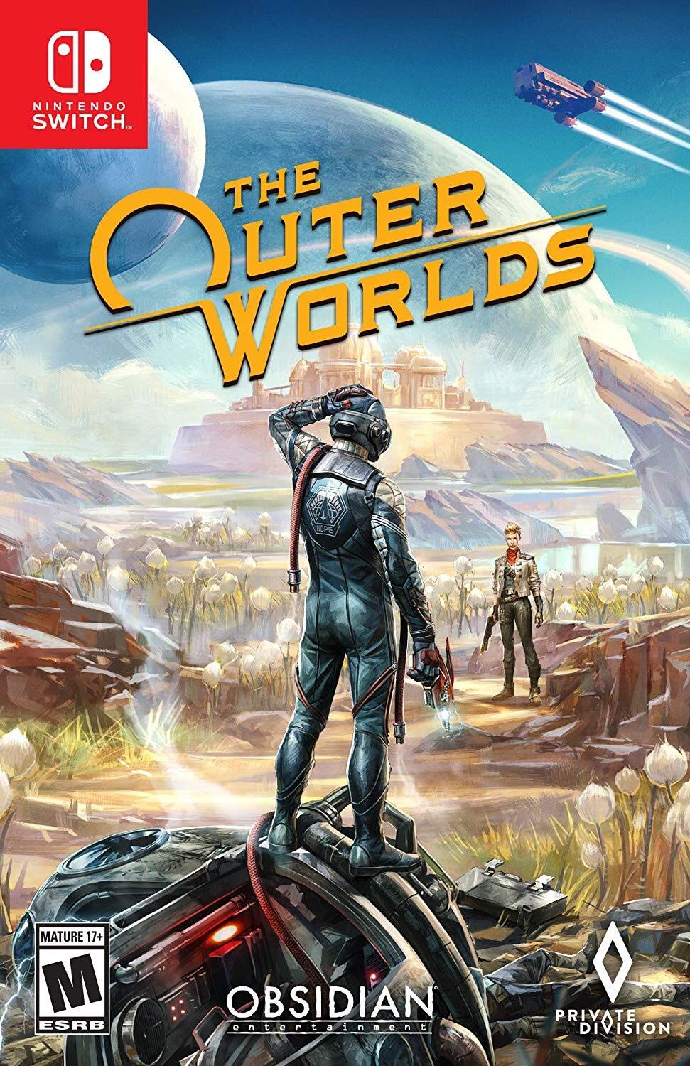 The Outer Worlds Switch Box Art