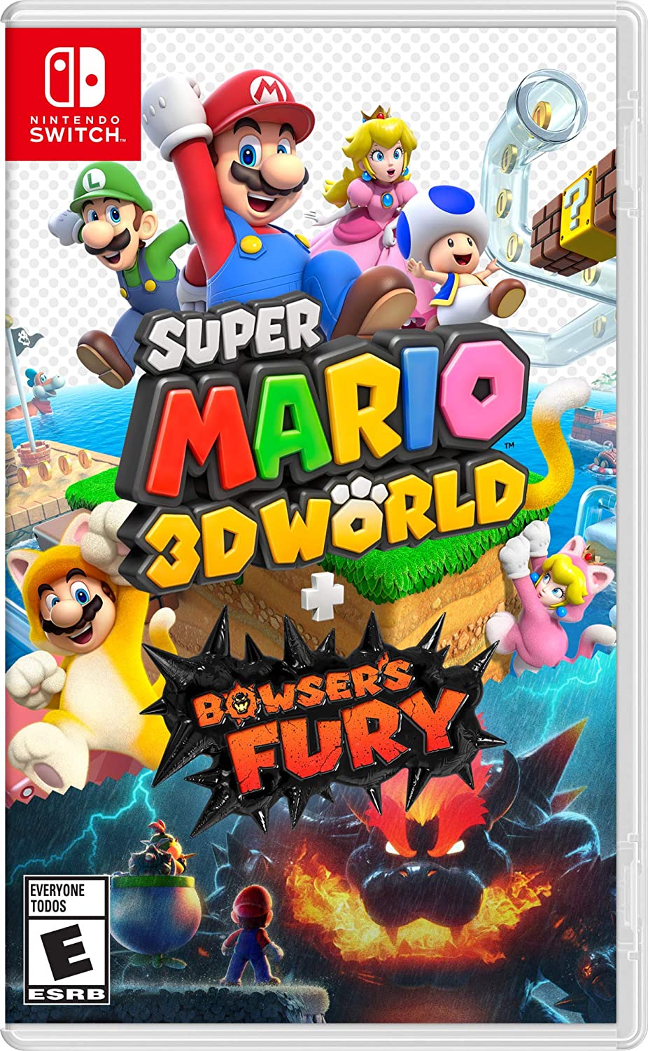 Mario 3D World Plus Bowsers Fury Reco