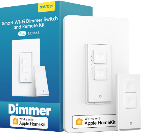 meross Smart Wifi Dimmer Switch And Remote Kit