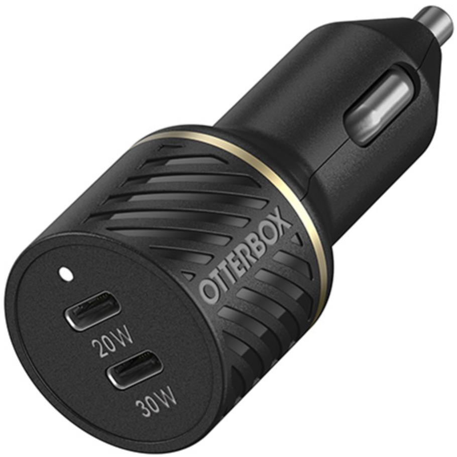 Otterbox Usb C Fast Charge Dual Port Car Charger 50w Combined Render Cropped