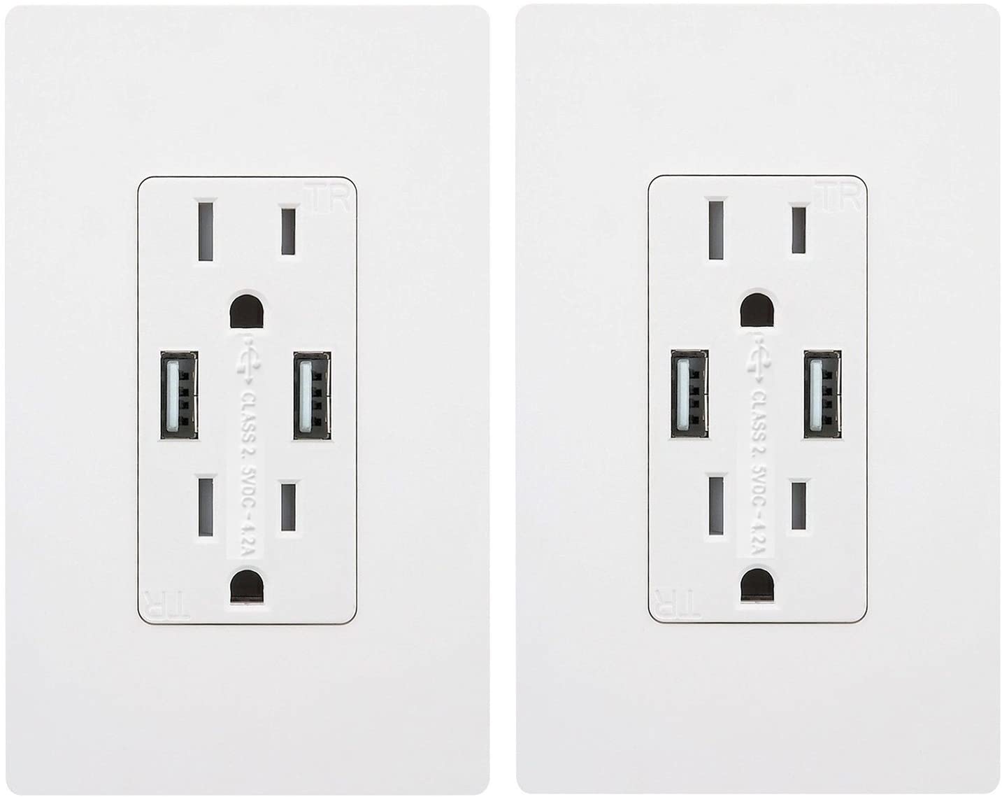 Oviitech Two Pack Usb Wall Outlet Render Cropped