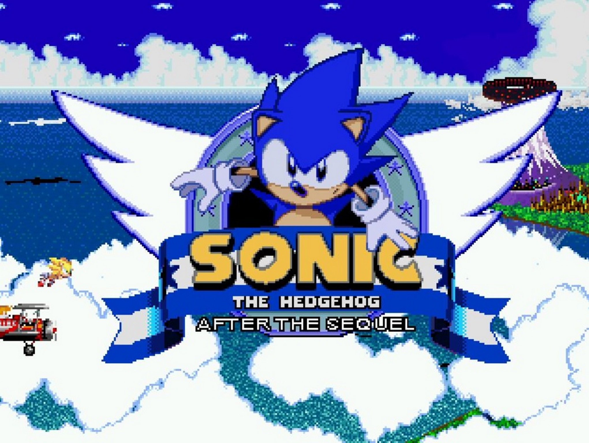 Sonic After The Sequel Title Screen