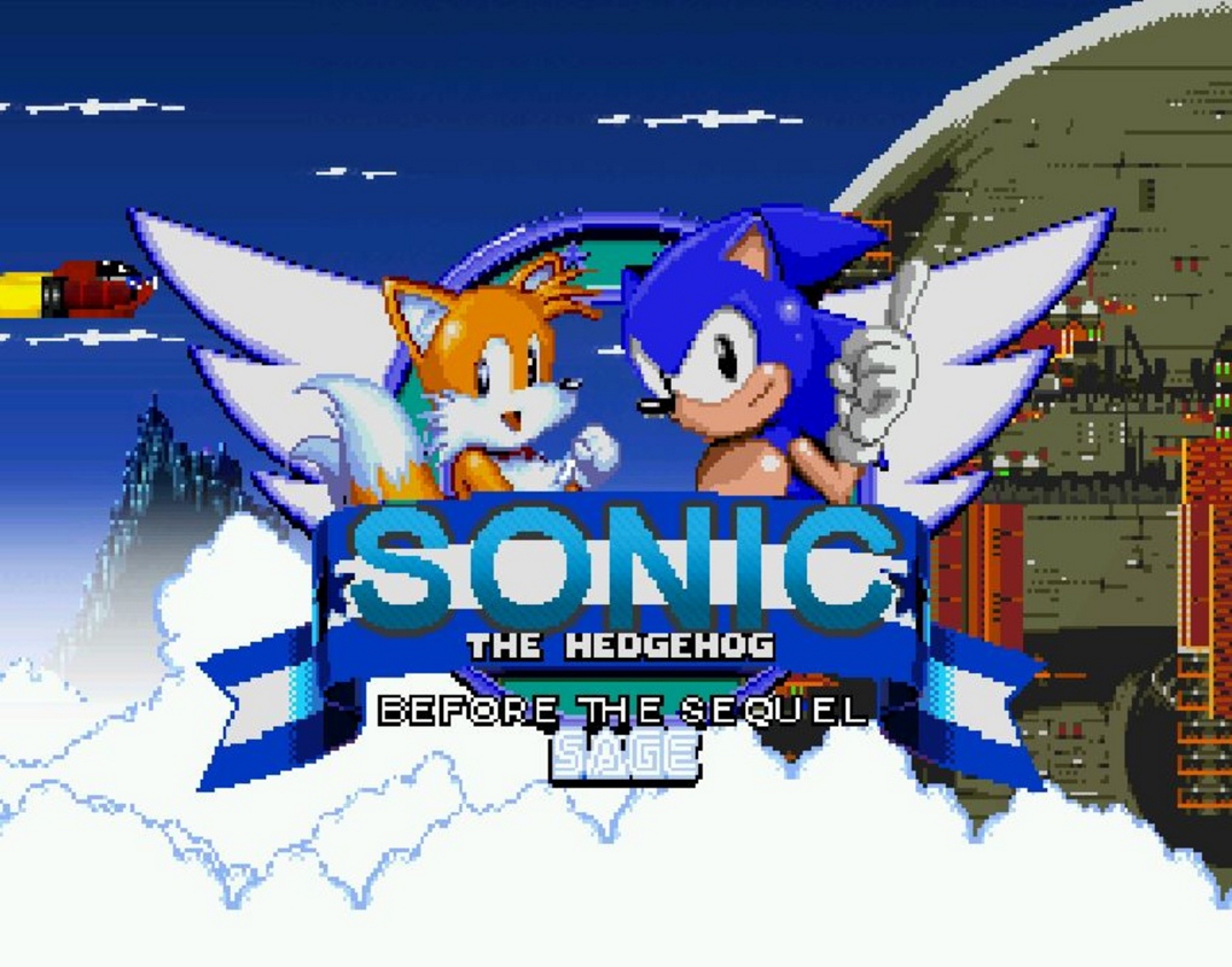 Sonic Before The Sequel Title Screen